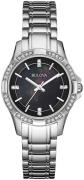 Bulova Dameur 96L214 Classic Sort/Stål Ø30 mm