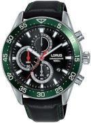 Lorus Herreur RM347FX9 Sport Sort/Læder Ø45 mm