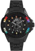 Philipp Plein PWNAA0522 The Skull Sort/Stål Ø41 mm