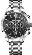 Thomas Sabo Herreur WA0015-201-203 Rebel Sort/Stål Ø43 mm