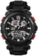 Timex Herreur TW5M52800 Ufc Sort/Gummi Ø50 mm