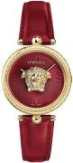 Versace Dameur VECQ00418 Palazzo Rød/Læder Ø34 mm