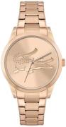 Lacoste Dameur 2001231 Ladycroc Guldfarvet/Rosaguldtonet stål Ø32 mm