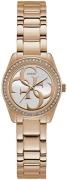Guess Dameur W1273L3 Micro G Twist Sølvfarvet/Rosaguldtonet stål