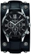 Thomas Sabo Herreur WA0140-218-203 Rebel Grå/Læder Ø43 mm