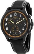 Tissot Herreur T116.617.36.052.02 T-Sport Sort/Læder Ø45 mm