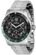 Invicta Herreur 39125 Specialty Sort/Stål Ø45.5 mm