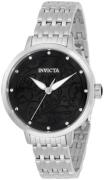 Invicta Dameur 31939 Wildflower Sort/Stål Ø36 mm