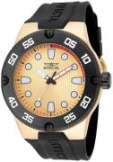 Invicta Herreur 18024 Pro Diver Rosa guldfarvet/Gummi Ø52 mm
