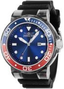 Invicta Herreur 38883 Pro Diver Blå/Gummi Ø51.5 mm