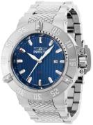 Invicta Herreur 37213 Subaqua Blå/Stål Ø50 mm