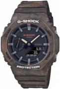 Casio Herreur GA-2100FR-5AER G-Shock Sort/Resinplast Ø45.4 mm