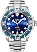 Stührling Original Herreur 1005.01 Astral Blå/Stål Ø45 mm