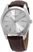 Tissot Herreur T127.410.16.031.01 T-Classic Sølvfarvet/Læder Ø40 mm