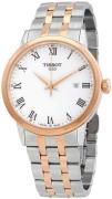 Tissot Herreur T129.410.22.013.00 T-Classic Hvid/Rosaguldtonet stål