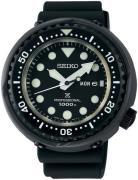 Seiko Herreur S23631J1 Prospex Sort/Gummi Ø49.4 mm