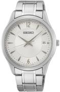 Seiko Herreur SUR417P1 Sølvfarvet/Stål Ø40 mm