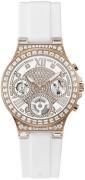 Guess Dameur GW0257L2 Hvid/Gummi Ø36 mm