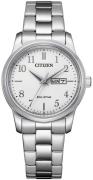 Citizen Dameur EW3260-84A Eco Drive 180 Hvid/Stål Ø30 mm