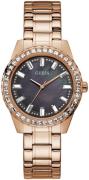 Guess Dameur GW0111L3 Sparkler Sort/Rosaguldtonet stål Ø38 mm