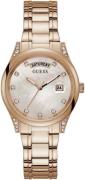 Guess Dameur GW0047L2 Hvid/Rosaguldtonet stål Ø35 mm