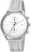 Esprit Herreur ES1G098M0055 Hvid/Stål Ø41 mm