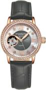 Stührling Original Dameur 3952.3 Legacy Flerfarvet/Læder Ø34 mm