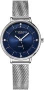 Stührling Original Dameur 3948.2 Symphony Blå/Stål Ø34 mm