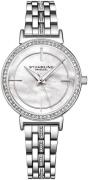 Stührling Original Dameur 3987.2 Symphony Hvid/Stål Ø33 mm