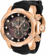 Invicta Herreur 33305 Sort/Gummi Ø53.7 mm