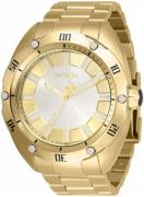 Invicta Herreur 33755 Flerfarvet/Gul guldtonet stål Ø50 mm