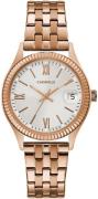 Bulova 44M115 Caravelle Sølvfarvet/Rosaguldtonet stål Ø32 mm