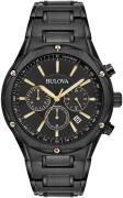 Bulova Herreur 98B287 Sort/Stål Ø43 mm