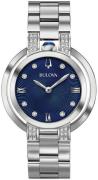 Bulova Dameur 96R225 Blå/Stål Ø35 mm