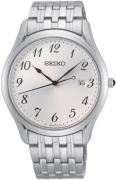 Seiko Herreur SUR299P1 Classic Sølvfarvet/Stål Ø38 mm