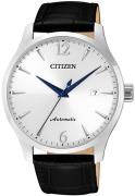 Citizen Herreur NJ0110-18A Hvid/Læder Ø40 mm