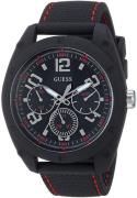 Guess Herreur U1256G1 Sort/Gummi Ø45.7 mm