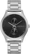 Bulova Herreur 43C121 Caravelle Sort/Stål Ø41 mm