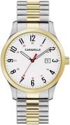 Bulova Herreur 45B147 Caravelle Hvid/Gul guldtonet stål Ø40 mm