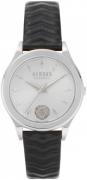 Versus by Versace Dameur VSP560118 Mount Pleasant Sølvfarvet/Læder