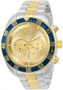 Invicta Herreur 30057 Guld/Gul guldtonet stål Ø48 mm