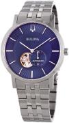 Bulova Herreur 96A247 Blå/Stål Ø42 mm