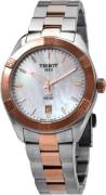 Tissot Dameur T101.910.22.111.00 Pr 100 Hvid/Gul guldtonet stål Ø36
