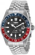 Invicta Herreur 30619 Sort/Stål Ø43 mm