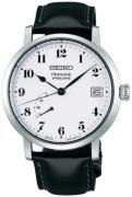Seiko Herreur SNR037J1 Presage Hvid/Læder Ø39.5 mm
