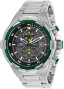 Invicta Herreur 28113 Aviator Sort/Stål Ø50.5 mm