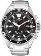 Citizen Herreur AT2430-80E Eco Drive 180 Sort/Stål Ø43.5 mm