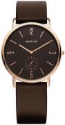 Bering Herreur 13739-562 Classic Brun/Læder Ø39 mm