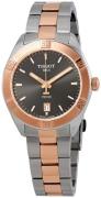 Tissot Dameur T101.910.22.061.00 Pr 100 Grå/Rosaguldtonet stål Ø36