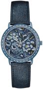 Guess Dameur W0821L2 Flerfarvet/Læder Ø36 mm